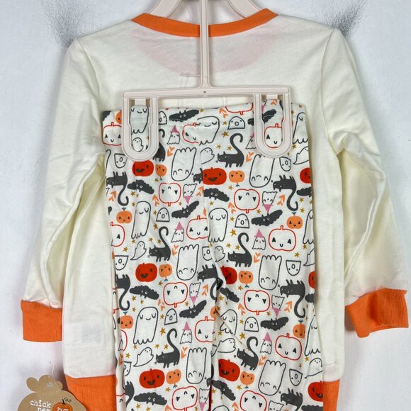 NWT Chick Pea Little Pumpkin Two Piece Set Halloween Fall Size 24M NEW - Picture 8 of 10